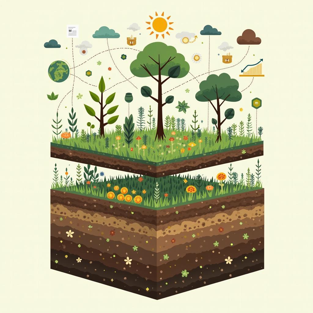 Thách thức phức tạp của hệ thống nông nghiệp bền vững toàn cầu với nhiều yếu tố kinh tế xã hội và môi trường