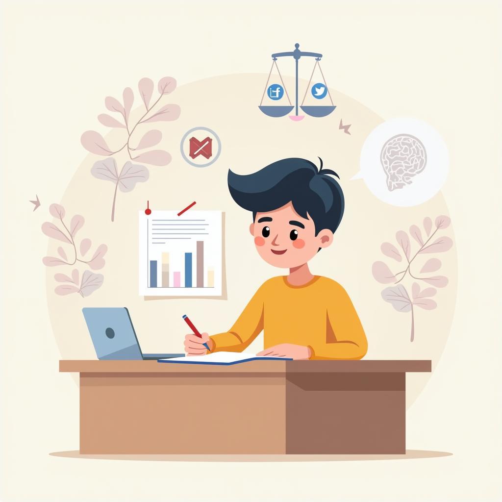 Học IELTS Writing Task 2 về The impact of social media influencers on mental health