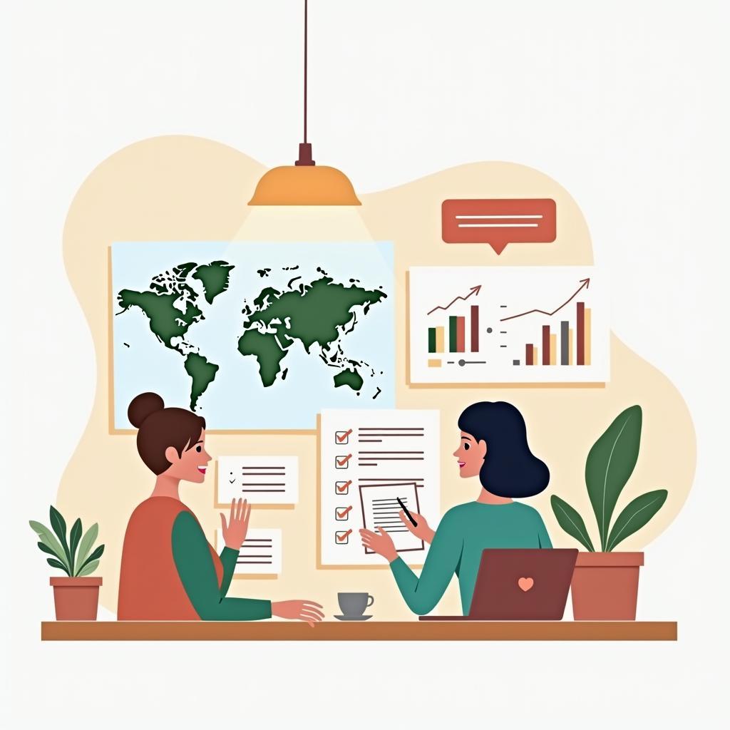 Hinh minh hoa vai tro international aid trong IELTS Writing Task 2 va bai mau band diem