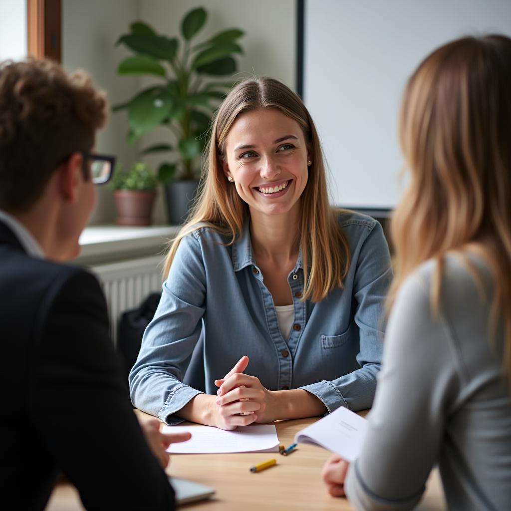 Thí sinh tự tin thảo luận Part 3 về vai trò của hài hước trong xã hội