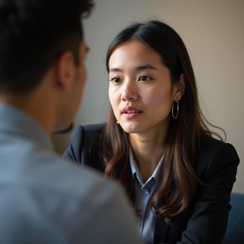 Thí sinh thảo luận sâu sắc trong Part 3 IELTS Speaking về định nghĩa thành công