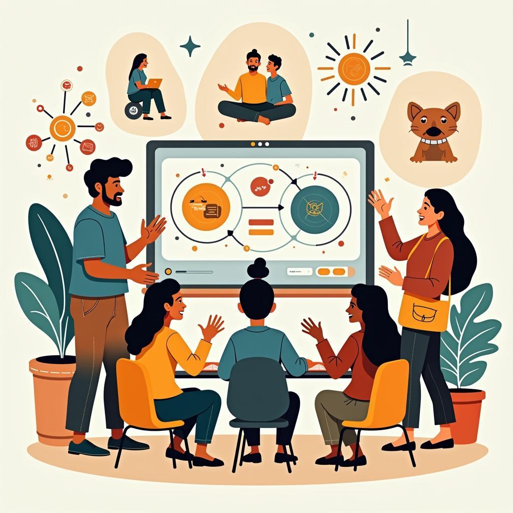 Minh họa phương pháp thiết kế công nghệ giáo dục phản hồi văn hóa đa dạng trong lớp học toàn cầu