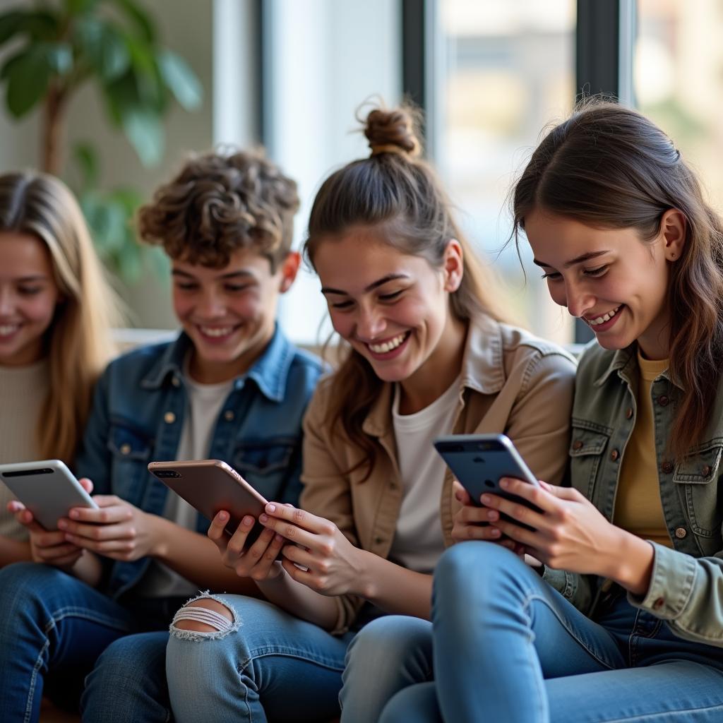 Thanh thiếu niên sử dụng mạng xã hội và tác động đến sự phát triển tâm lý xã hội