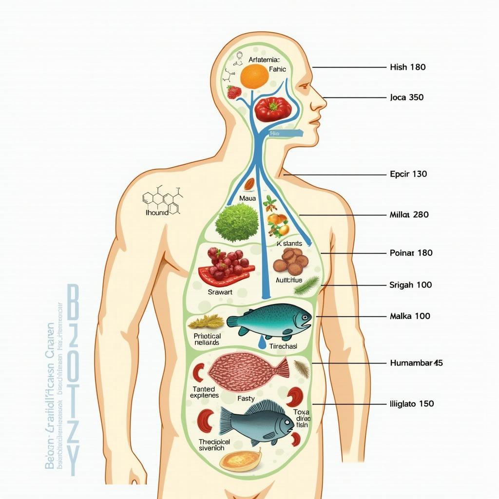 Quá trình tích lũy hóa chất độc hại trong cơ thể qua thời gian và chuỗi thức ăn