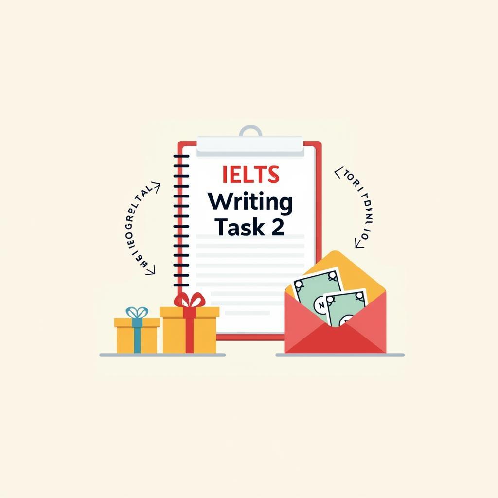 Giving money instead of gifts on special occasions trong IELTS Writing Task 2, phân tích đề và chiến lược