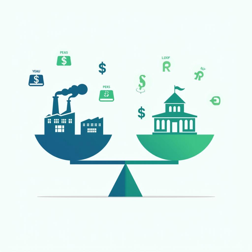 Biểu đồ phân tích trách nhiệm môi trường của doanh nghiệp trong IELTS Writing Task 2 band 8-9