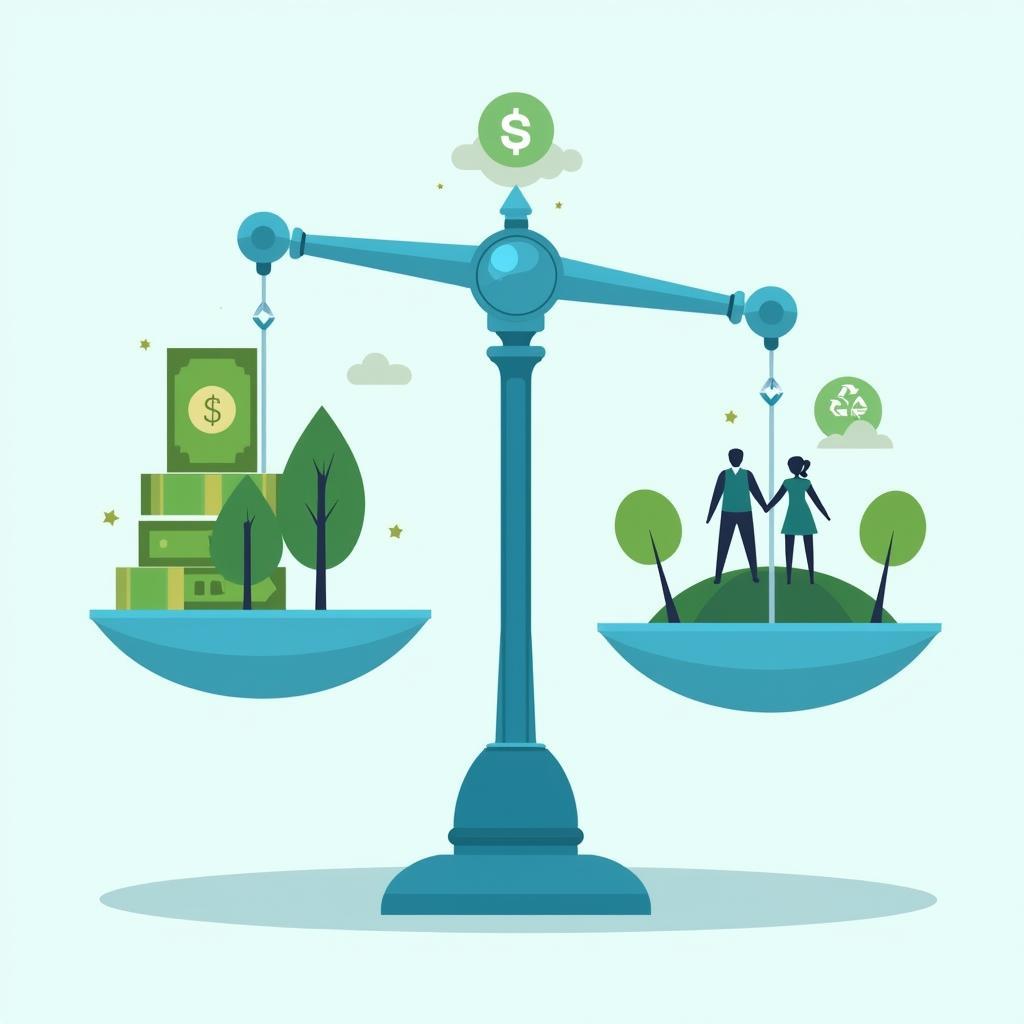 Minh họa về trách nhiệm xã hội của doanh nghiệp trong bài thi IELTS Writing Task 2