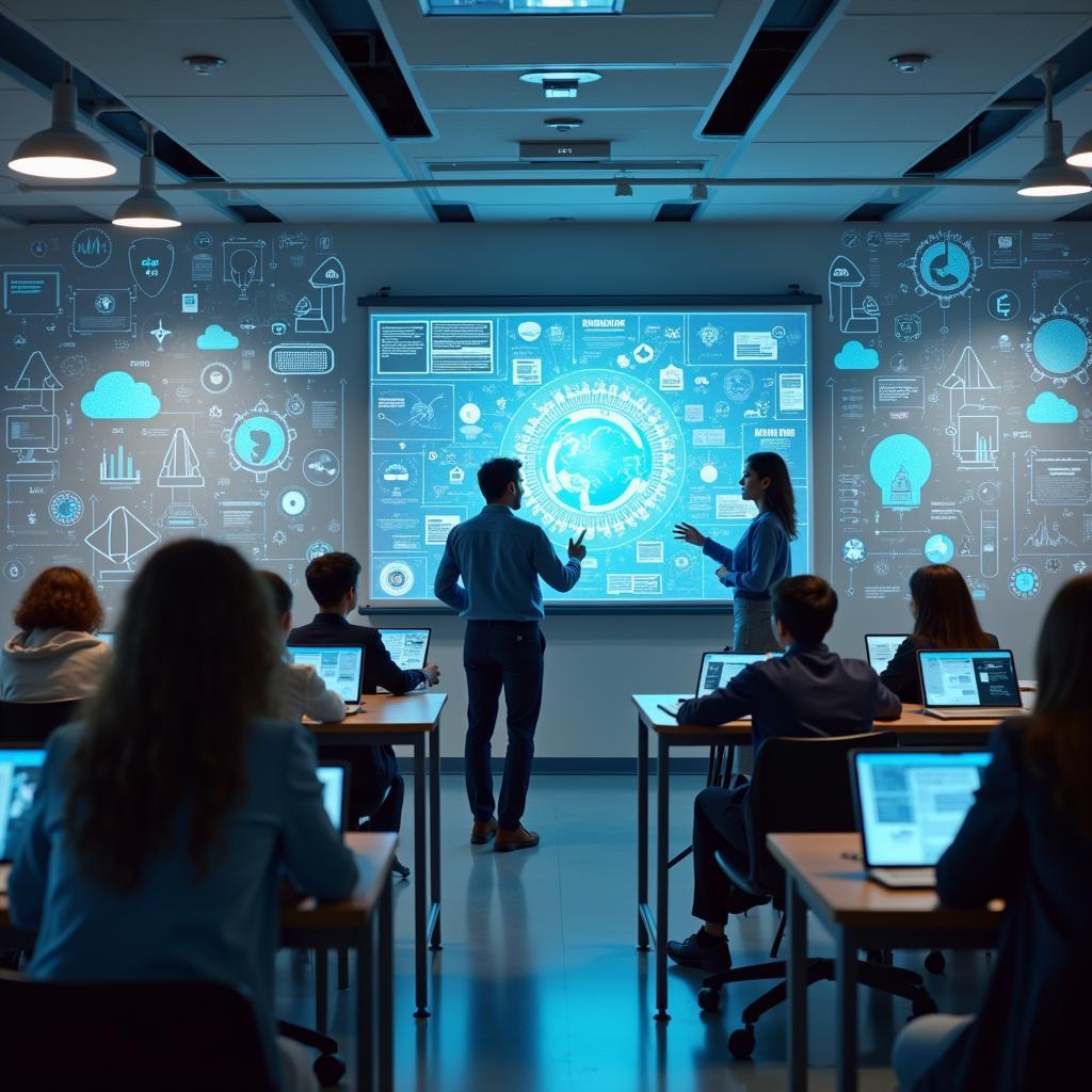 Trường học tích hợp công nghệ hiện đại để dạy kỹ năng tương lai cho học sinh