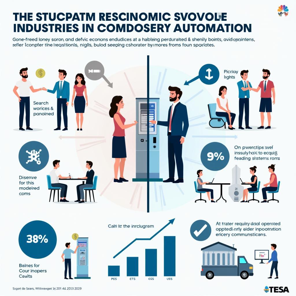 Tác động kinh tế của tự động hóa trong ngành dịch vụ toàn cầu