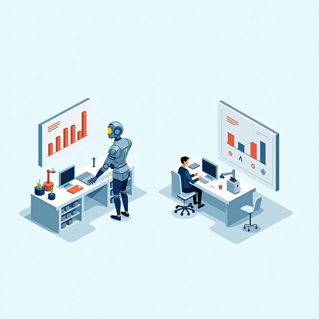 Tác động của tự động hóa lên thị trường lao động trong IELTS Writing Task 2