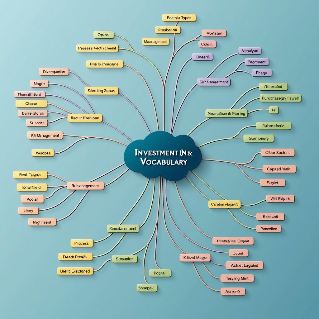 Sơ đồ tư duy từ vựng chủ đề đầu tư tài chính cho IELTS Writing