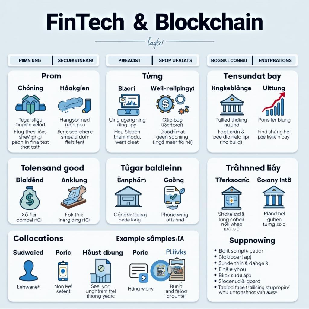 Bộ từ vựng chuyên ngành FinTech và Blockchain trong IELTS Reading kèm phiên âm