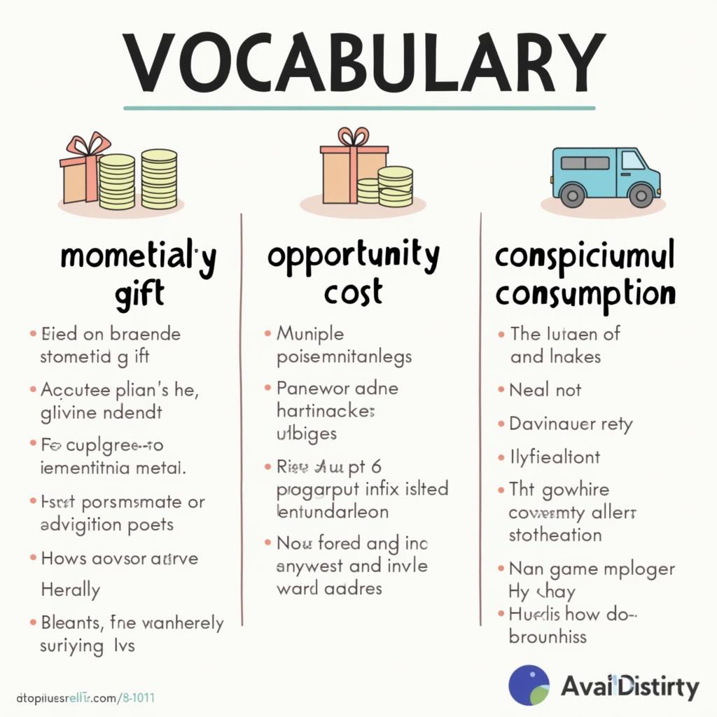Bảng từ vựng chủ đề Giving money instead of gifts trong IELTS Writing Task 2 với ví dụ và collocations