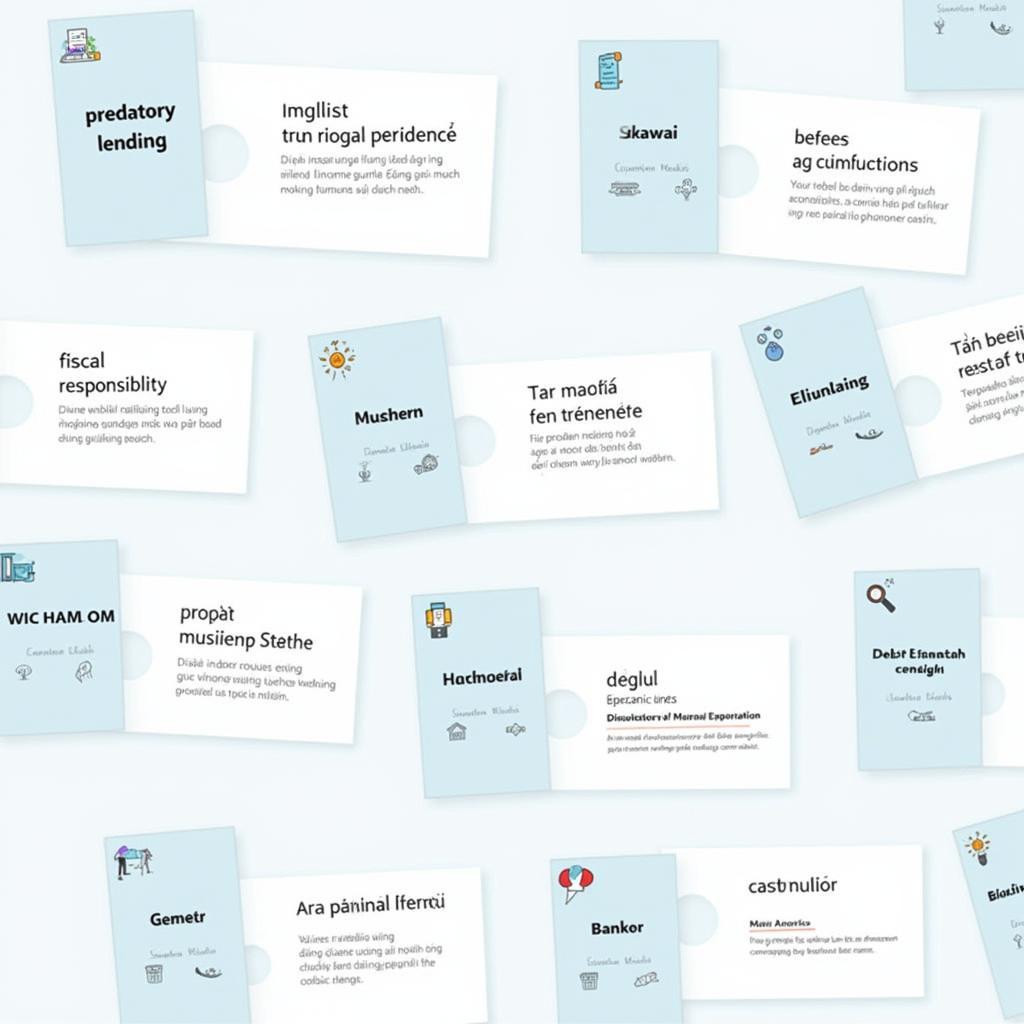 Flashcards từ vựng IELTS về giáo dục tài chính và quản lý nợ cá nhân