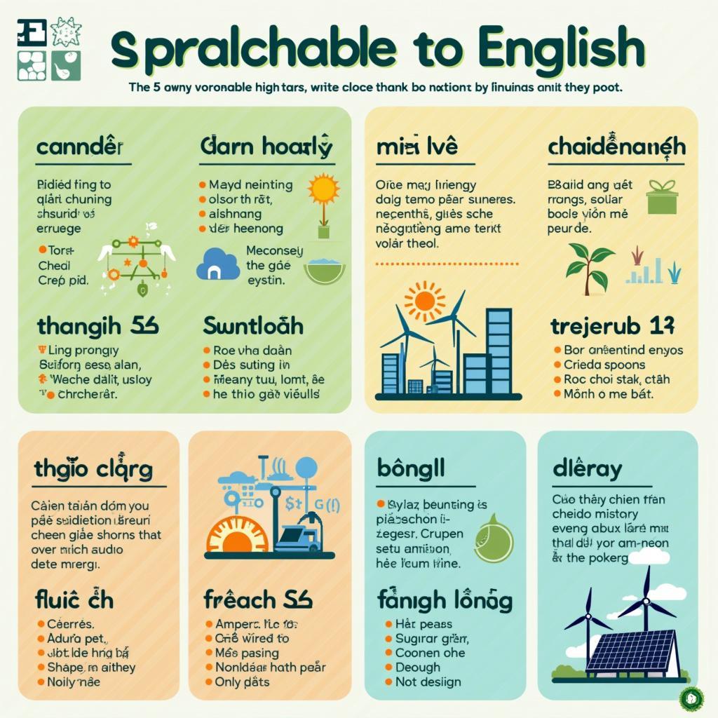 Từ vựng IELTS Writing về năng lượng tái tạo và khí thải nhà kính với phiên âm và ví dụ