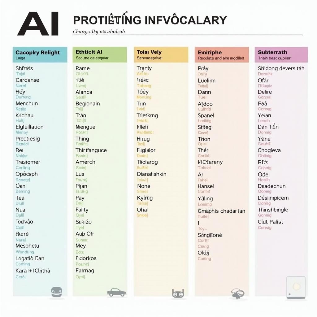 Bảng từ vựng quan trọng theo chủ đề phát triển AI có đạo đức cho IELTS Reading