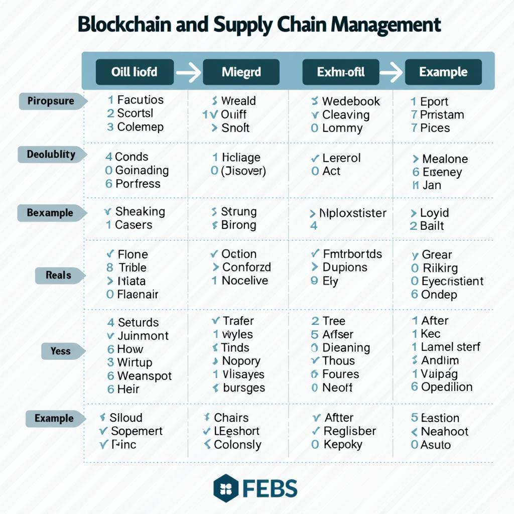 Từ vựng quan trọng IELTS Reading về blockchain và chuỗi cung ứng với collocation và ví dụ