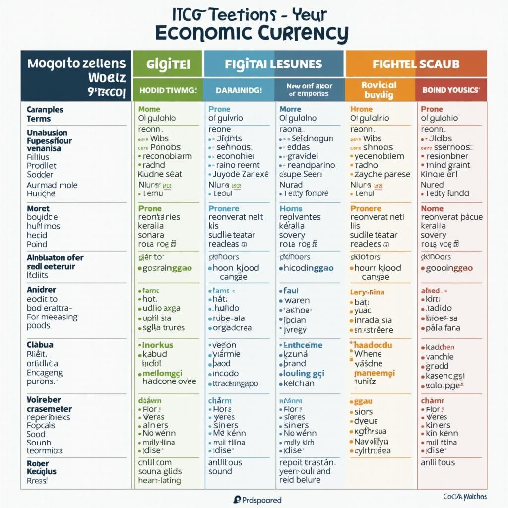 Bảng từ vựng quan trọng IELTS Reading chủ đề kinh tế và tiền tệ kỹ thuật số