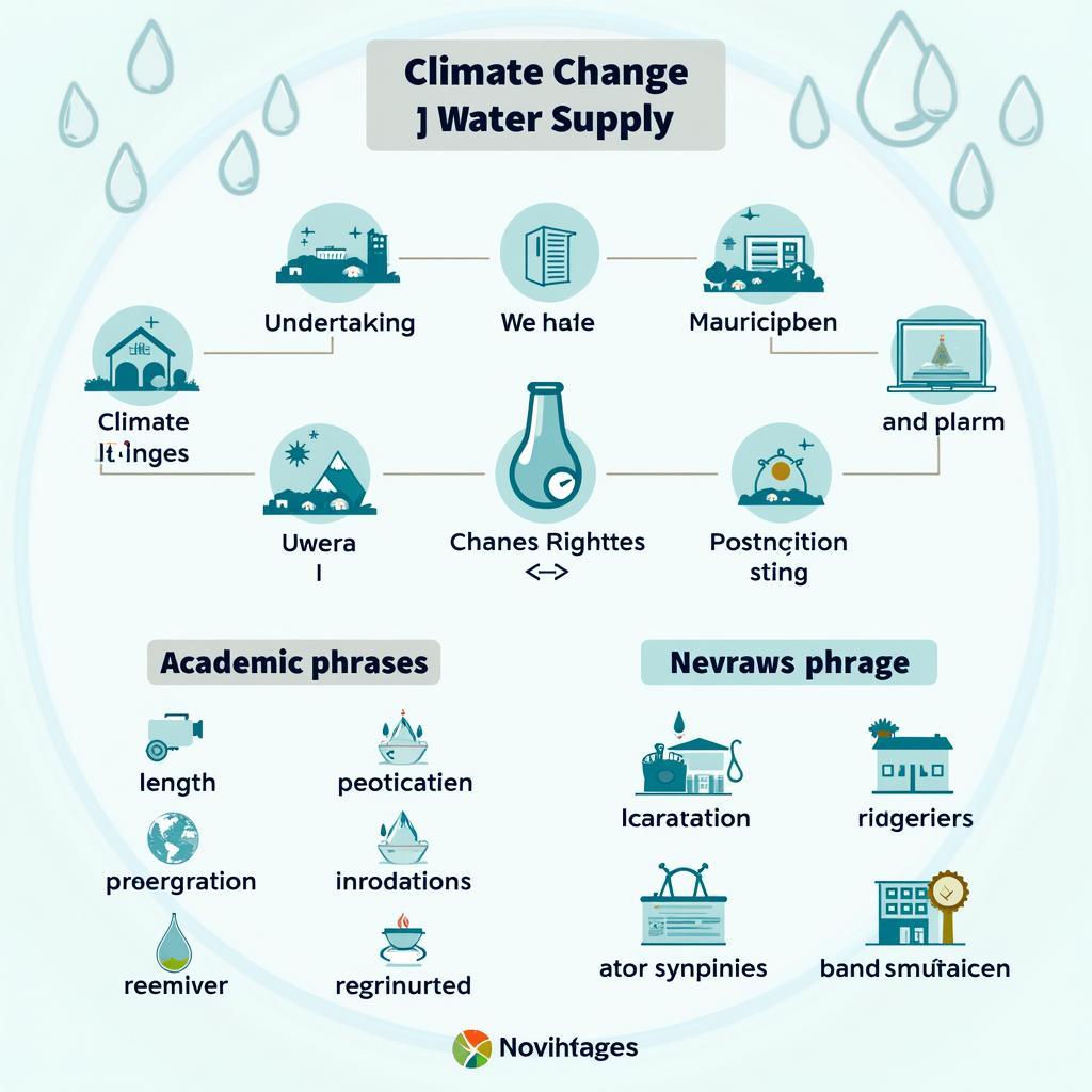 Từ vựng IELTS Writing về biến đổi khí hậu và nguồn nước toàn cầu