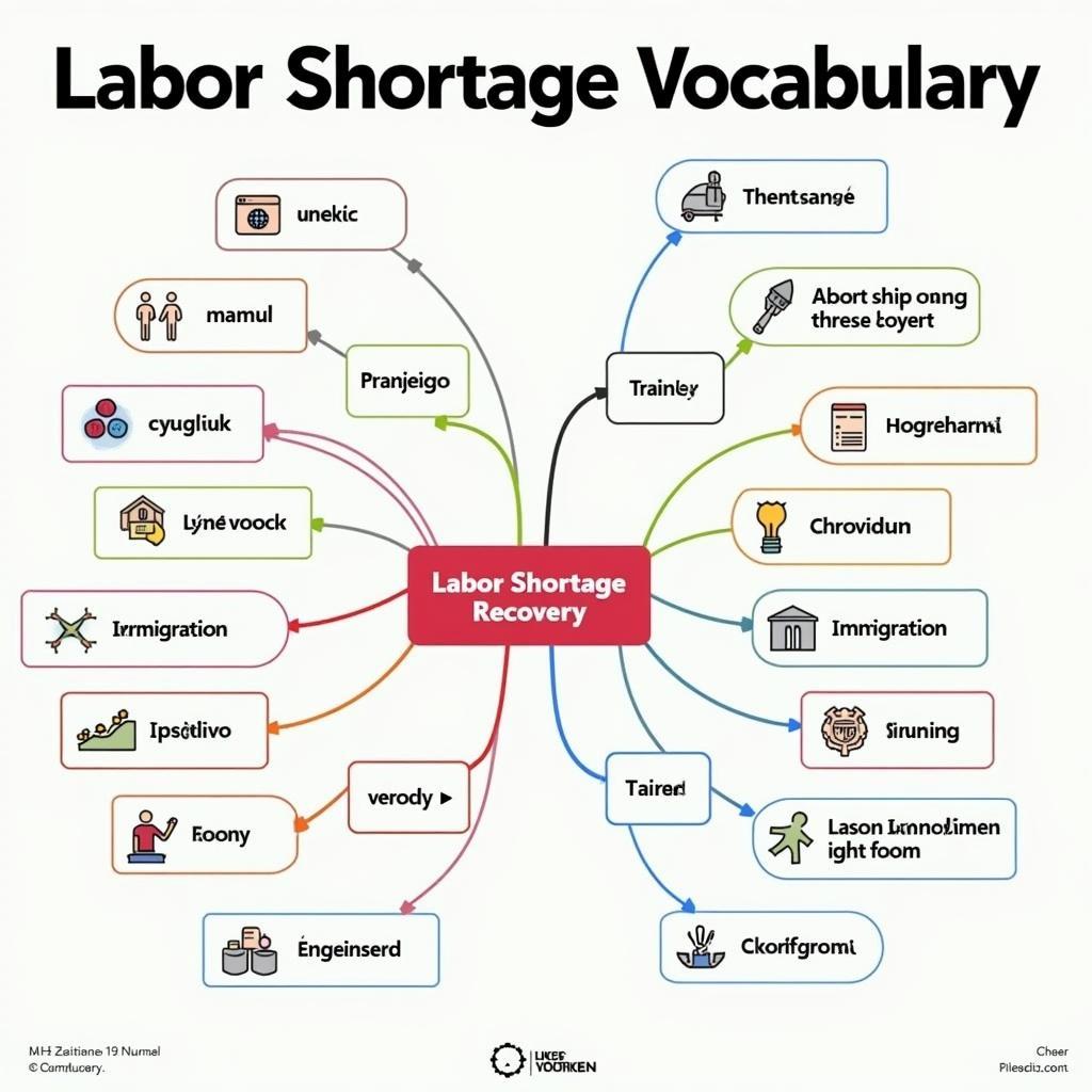 Từ vựng IELTS Writing Task 2 về chủ đề thiếu hụt lao động và phục hồi kinh tế