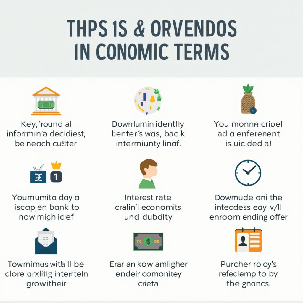 Từ vựng IELTS Writing Task 2 về kiểm soát lạm phát và chính sách kinh tế