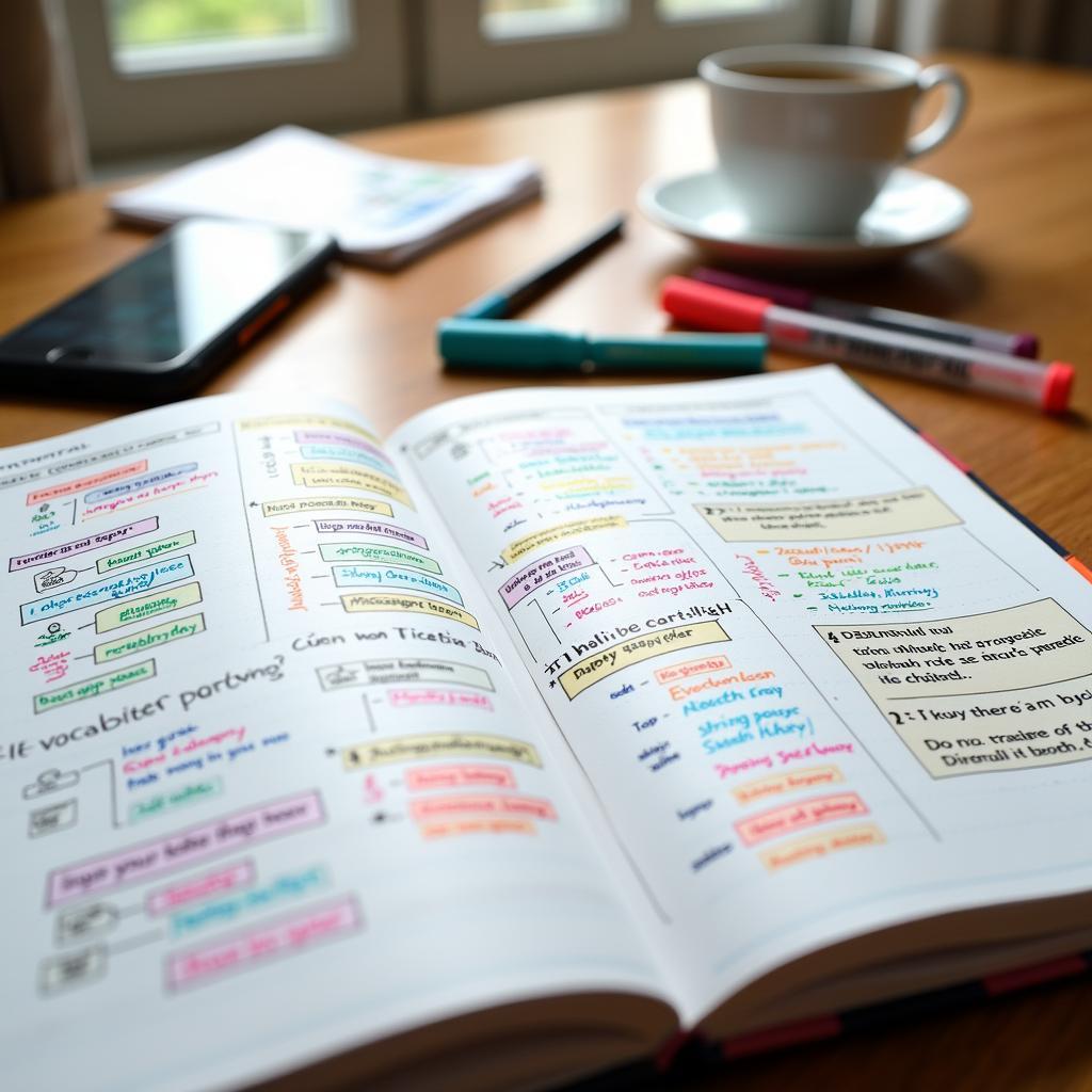 Sổ tay ghi chú từ vựng và cấu trúc ngữ pháp IELTS Speaking về chủ đề thành tựu