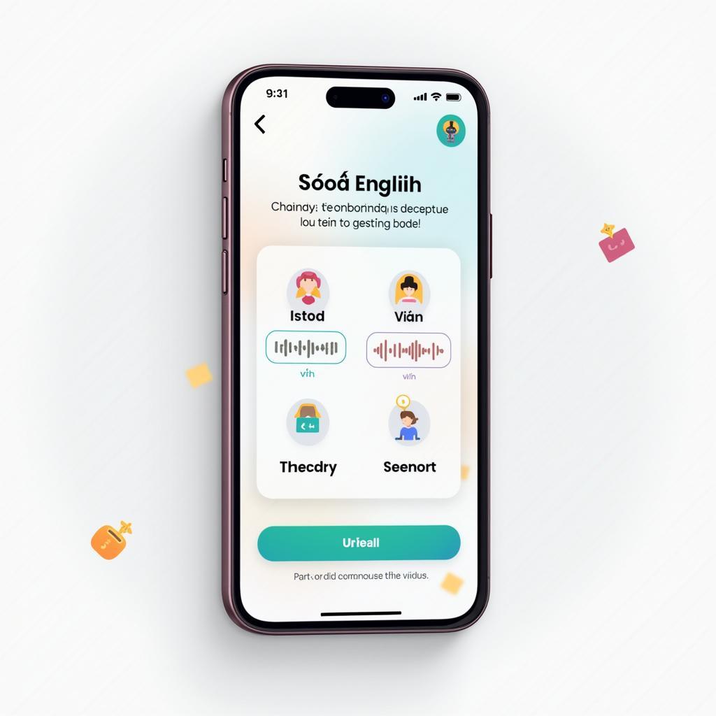 Ứng dụng di động học phát âm tiếng Anh cho học sinh Việt Nam với giao diện thân thiện và công nghệ nhận diện giọng nói