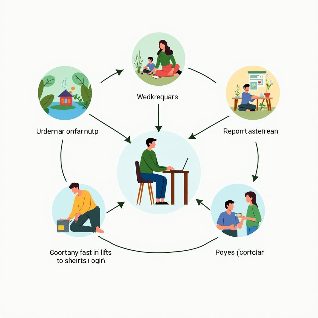 Biểu đồ minh họa vai trò của giáo dục trong việc giải quyết các vấn đề toàn cầu như biến đổi khí hậu và bất bình đẳng