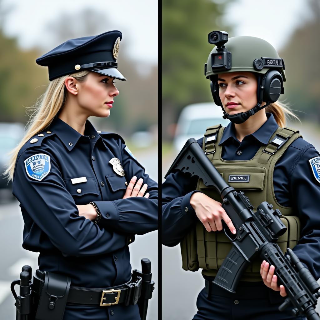 Vai trò của phụ nữ trong lực lượng cảnh sát và quân đội trong xã hội hiện đại