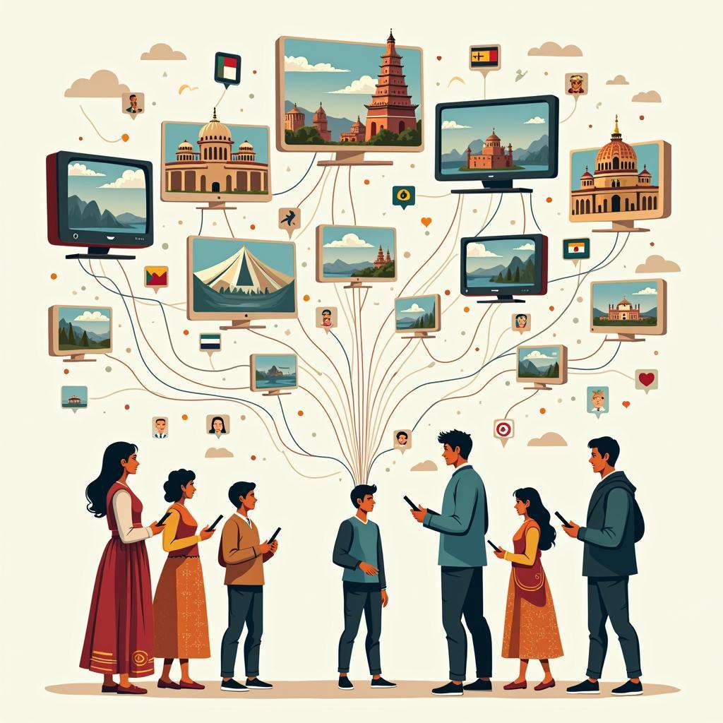 Vai trò của truyền thông trong việc thúc đẩy đa dạng văn hóa và cách tiếp cận đề bài IELTS Writing Task 2