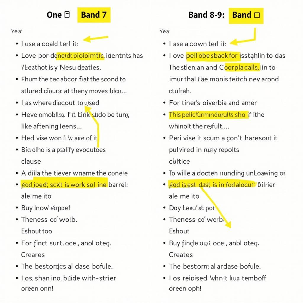Ví dụ minh họa sử dụng conditionals với otherwise trong IELTS Writing Task 2 với phân tích chi tiết các band điểm
