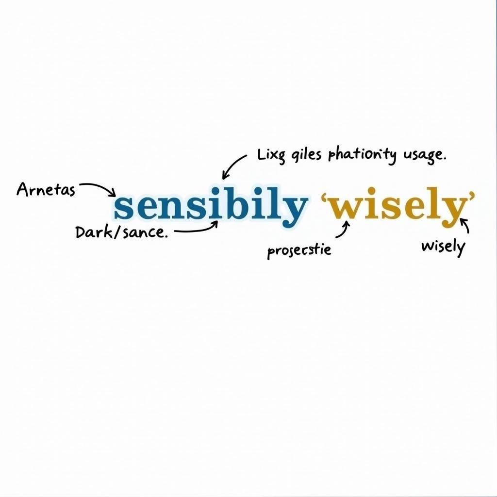 Ví dụ câu sử dụng sensibly và wisely trong IELTS Writing Task 2 đạt điểm cao