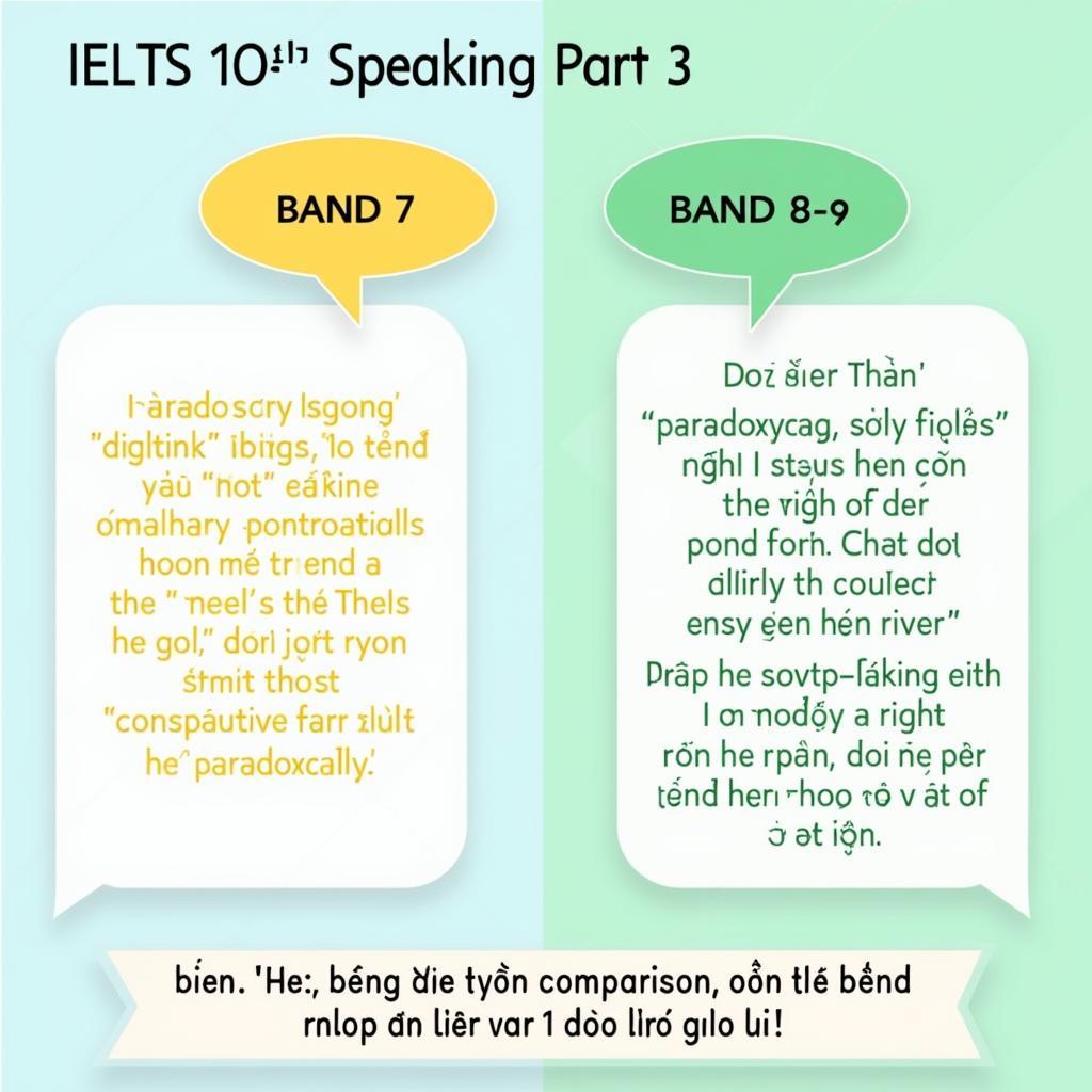 Ví dụ Speaking Part 3 sử dụng paradoxically và contradictory đạt Band 8 IELTS