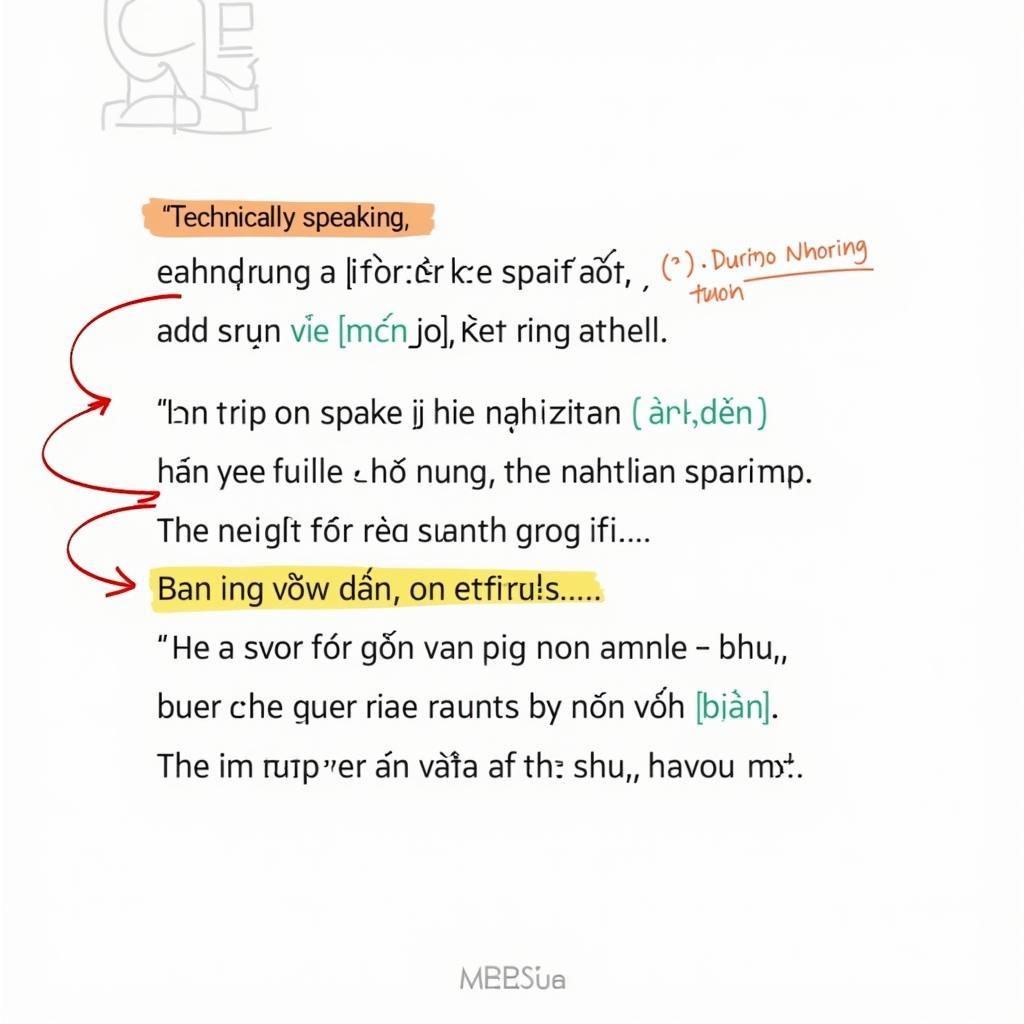 Ví dụ câu trả lời Speaking Part 3 sử dụng Technically Speaking Precision đạt Band 8