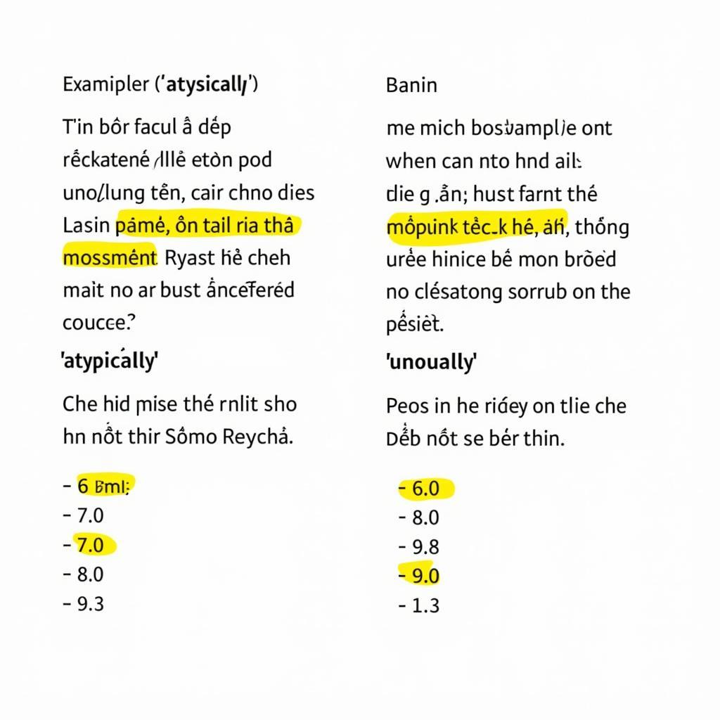 Ví dụ mẫu câu sử dụng atypically và unusually trong bài luận IELTS Writing Task 2 đạt điểm cao