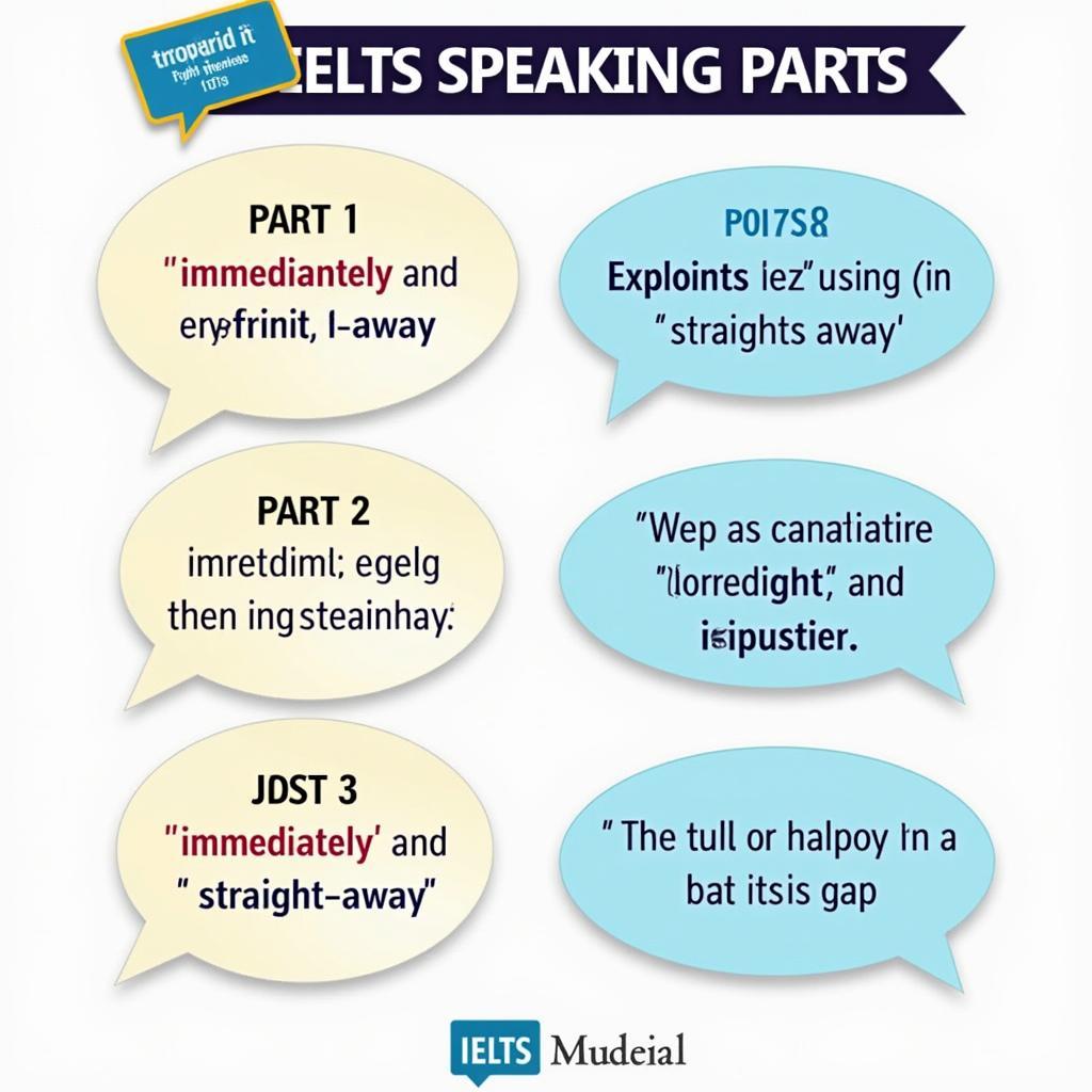 Ví dụ cách sử dụng immediately và straightaway trong bài thi IELTS Speaking với điểm Band 8