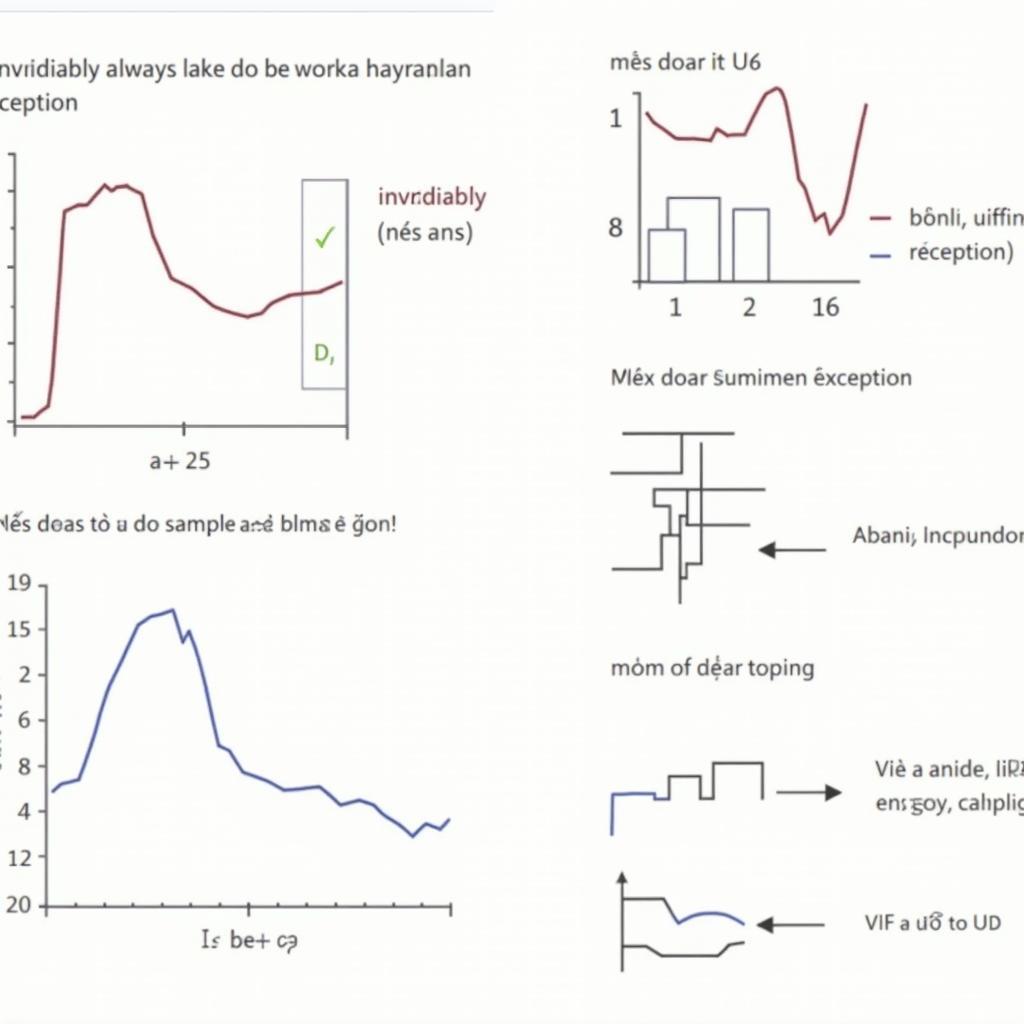 Ví dụ minh họa cách sử dụng invariably always without exception trong IELTS Writing Task 1 mô tả biểu đồ xu hướng và mối tương quan dữ liệu