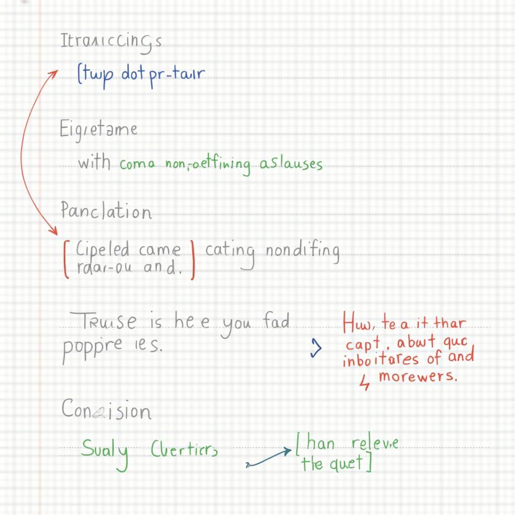 Cấu trúc bài luận IELTS Writing Task 2 sử dụng mệnh đề quan hệ không xác định với ví dụ cụ thể từng đoạn văn