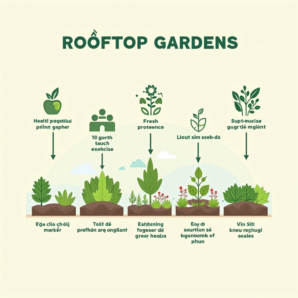 Vườn sân thượng và lợi ích sức khỏe cộng đồng trong IELTS Writing Task 2