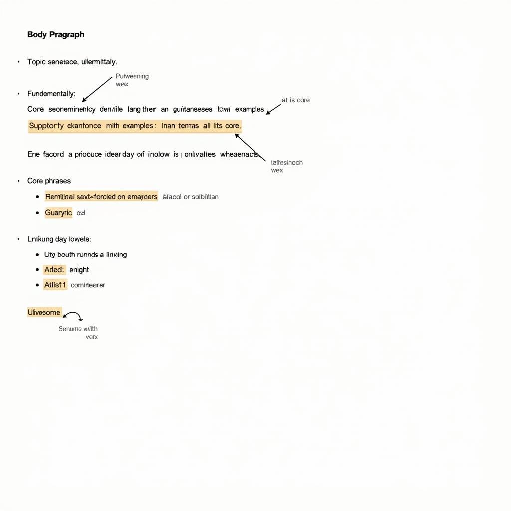 Cách tích hợp "at its core" và "fundamentally" vào body paragraph IELTS Writing Task 2