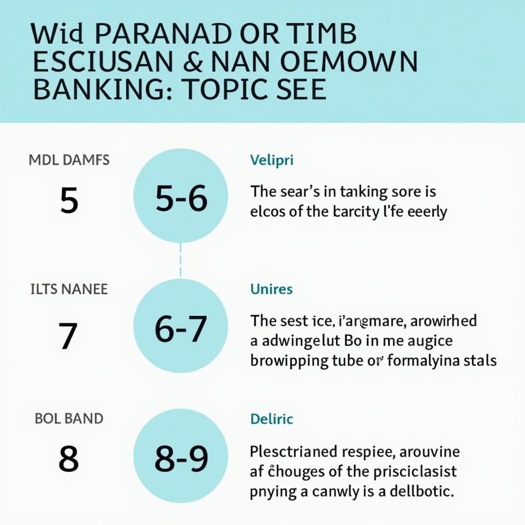 So sánh các band điểm IELTS Writing về chủ đề ngân hàng và giáo dục tài chính